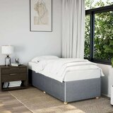  Okvir za krevet svjetlosivi 90 x 200 cm od tkanine Cijene