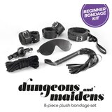 Crushious DUNGEONS & MAIDENS BDSM KIT BLACK Cene