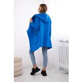 Kesi Insulated sweatshirt with asymmetrical zipper purple blue | shoptok.hr