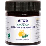  Dezodorantna krema z limono in rožmarinom - 30 ml Cene