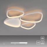 SCHÖNER WOHNEN 14038-16 - LED prigušiva stropna svetiljka PEBBLES LED/35,5W/230V bela | Eponuda.com