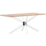 Noga blagovaonskog stola pauk oblik bijela 150x78x(72-73) cm | shoptok.hr