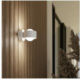 Eglo treviolo spoljna zidna lampa/2, led, 3w, 900lm, ip44, liveni aluminijum/belo/ staklo | Eponuda.com
