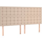  Krevet box spring s madracem cappuccino 180x200 cm umjetna koža | shoptok.hr