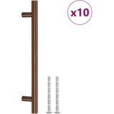  Ručke za ormarić 10 kom brončane 160 mm od nehrđajućeg čelika | shoptok.hr