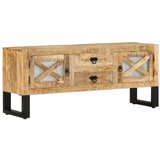 Furnova TV omarica 110x30x45 cm robusten mangov les, (21924167) Cene