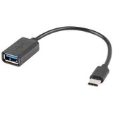 Lanberg AD-OTG-UC-01 USB cable USB 2.0 0.15 m USB A USB C Black Cijene
