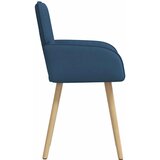  Trpezarijske stolice 6 pcs Tkanina Plava 56,5 x 50 x 87,5 cm | Eponuda.com