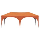  Zložljivi šotor za zabave 575 x 288 x 245 cm Oranžna, (5000248747) | Shoptok.si