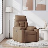  Naslonjač od tkanine smeđi | shoptok.hr