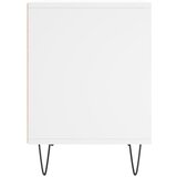  Noćni ormarić bijeli 40 x 35 x 50 cm od konstruiranog drva | Eponuda.com