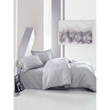  Siva posteljina za bračni krevet/za produženi krevet od pamučnog satena 240x220 cm Elegant – | shoptok.hr