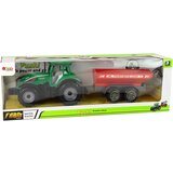 Green Tractor with Red Trailer Fractal Drive | shoptok.hr
