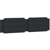vidaXL Postelja z vzmetnico črna 200x200 cm umetno usnje, (21216146) | Shoptok.si