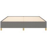  Okvir za krevet bez madraca tamnosivi 160x200 cm od tkanine | shoptok.hr