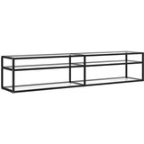 vidaXL TV ormarić prozirni 200 x 40 x 40,5 cm od kaljenog stakla | shoptok.hr