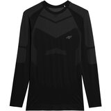 4f Funkcionalna majica svetlo siva / črna | Shoptok.si