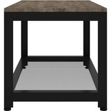  Stolić za kavu sivo-crni 90x45x45 cm MDF i željezo | shoptok.hr
