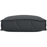 Vanjski jastuk Set od 6 Crna Poliester 40 cm x 40 cm x 8 cm | shoptok.hr
