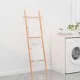  Ljestve za ručnike 170 cm od masivnog drva oraha | shoptok.hr