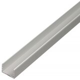 KANTOFLEX Aluminijasti U profil Kantoflex (2.000 x 22,5 x 22 mm, debelina: 1,8 mm, eloksiran aluminij) Cene