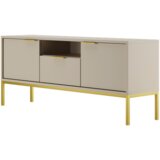 TV komoda AUSTIN 135 - cashmere - zlatna | shoptok.hr