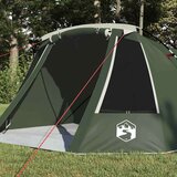  Tunelski šator s krovom Zelena i bijela 328 x 228 x 115 cm | shoptok.hr