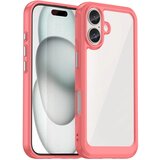 HURTEL OVITEK OUTER SPACE Z GEL OKVIROM ZA IPHONE 16 PLUS - RDEČ, (21896853) | Shoptok.si