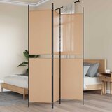  3-panelni pregradni zid Bež 150 x 200 cm Tkanina | Eponuda.ba