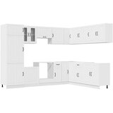 Set kuhinjskih ormarića od 14 dijelova "Lucca" izrađeno drvo | shoptok.hr