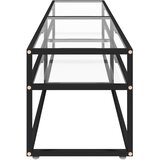 TV ormarić prozirni 180 x 40 x 40,5 cm od kaljenog stakla | shoptok.hr
