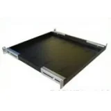 polica 550mm/1U/19", 80kg max, crna, RAB-UP-550-A4