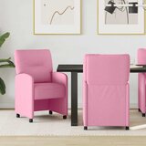  Blagovačke stolice s kotačima 2 pcs Ružičasta 57 x 67 x 95 cm | shoptok.hr