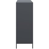  Visoka komoda antracit 101,5x39x103,5 cm od čelika | Eponuda.com