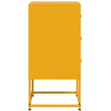  Noćni ormarići 2 kom boje senfa 36x39x78 cm čelični | Eponuda.com