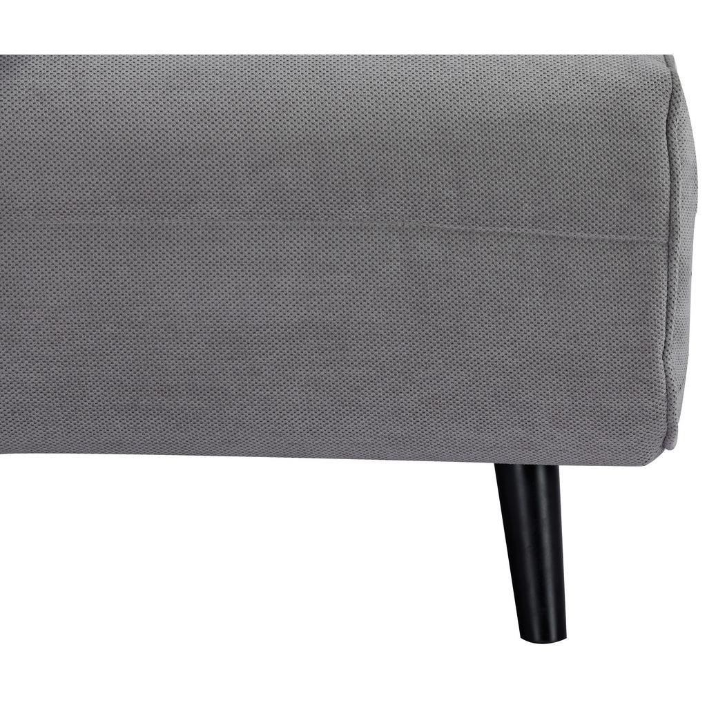 XXXL Fotelj S Funcijo Ležišča Sven, Siva, Modra, Z Blazino | Shoptok.si