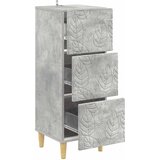  Ormar s ladicama Betonska siva 33 x 34,5 x 90 cm | shoptok.hr