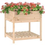  Sadilica s policom 82 5x82 5x81 cm od masivne borovine | shoptok.hr