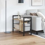 vidaXL Knjižna polica Sonoma hrast 75 x 30 x 58,5 cm Konstruiran les | Shoptok.si