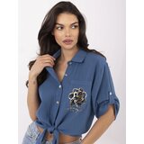 Italy Moda Shirt-DHJ-KS-8595-1.66-dark blue | shoptok.hr