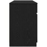  Stol s ladicama Crni hrast 140 x 49 x 76 cm Konstruirano drvo | shoptok.hr