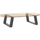  Noge za klubsko mizico v obliki črke U 2 kosa antracitne 70 x (30-31) cm jeklo, (22123982) | Shoptok.si