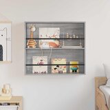  Polica za časopise s policom Zidne Siva Sonoma 80 x 12 x 70 cm | shoptok.hr