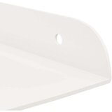  Ležeča polica s polico 2 pcs Bela 30 x 30 x 2 cm, (5000307164) | Shoptok.si
