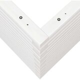  Vrtna sadilica bijela 110x60x68,5 cm od masivne borovine | Eponuda.com