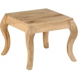 vidaXL Odstavna mizica 45x45x40 cm trden mangov les Cene
