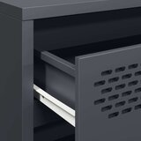 vidaXL Komoda antracit 68x39x73,5 cm hladno valjano jeklo | Shoptok.si