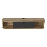 Hanah home tv polica ibarra black oud oak | ePonuda.com