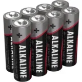 1x8 Alkaline Mignon AA LR 6 red-line