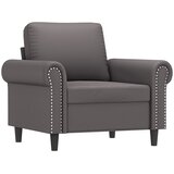  Fotelja s tabureom 60 cm od umjetne kože | shoptok.hr